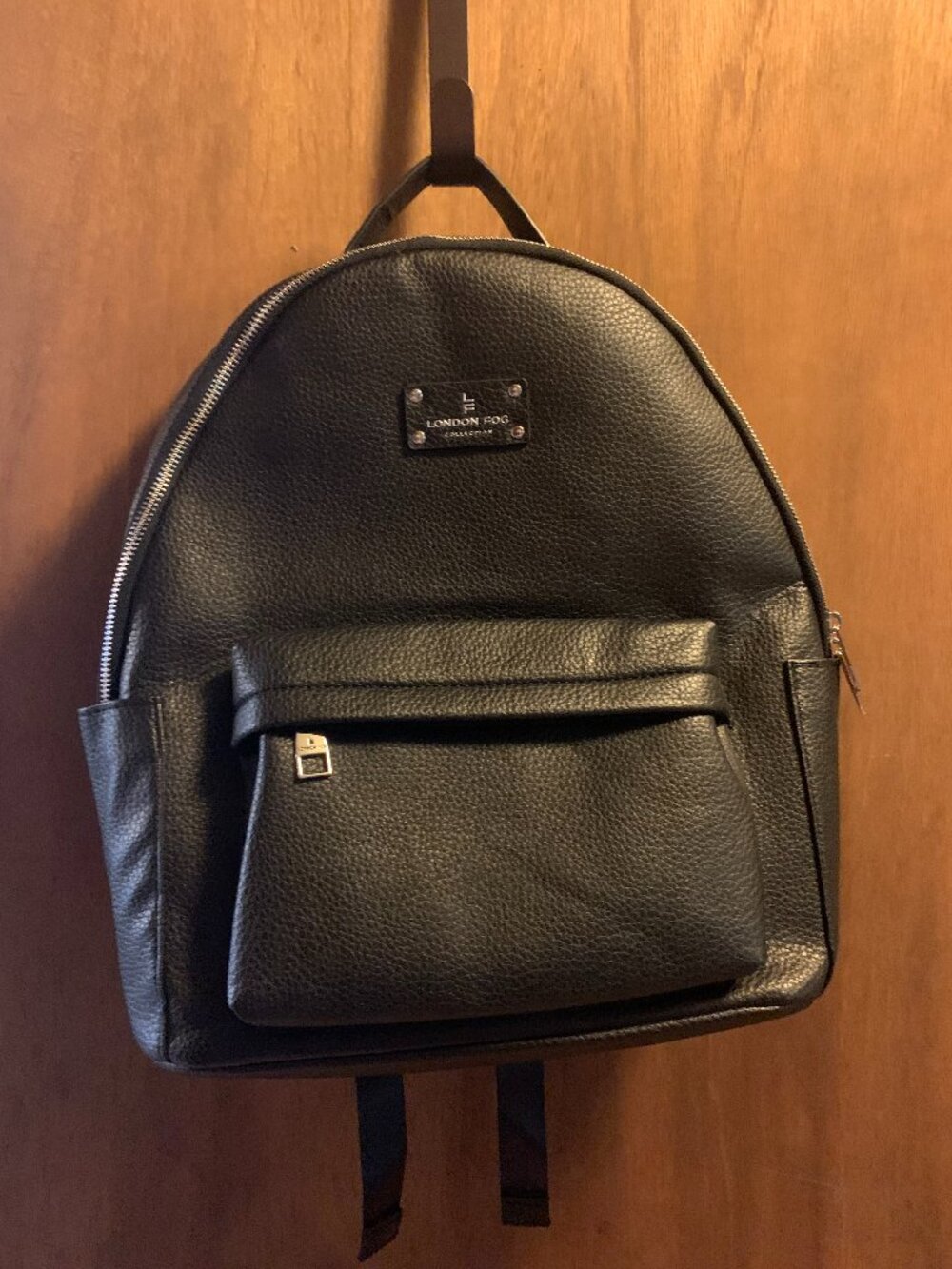 New Black London Fog Collection Backpack